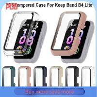 PDG PC + เคสป้องกันนิรภัยบัมเปอร์คลุมทั้งหมดเคสคลุมเแข็งปกป้องหน้าจอสำหรับ Keep Band B4 Lite สมาร์ทวอท์ช