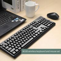 2.4G Wireless Keyboard Mouse Set Portable Business Office Keyboard Mice Combo Kit for Notebook Laptop PC Computer Accessories