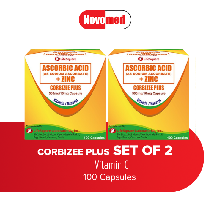 PLUS Vitamin C + Zinc Capsules SET OF TWO Lazada PH