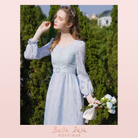 ชุดเดรส Belle dela รุ่น Cloud in the sky collection Size L ทรงสั้นนะคะ