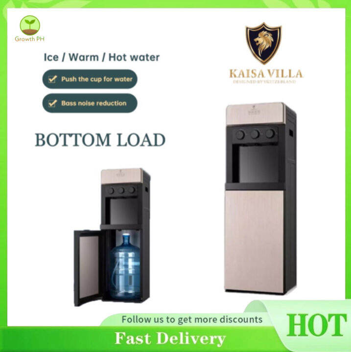 Kaisa Villa Bottom Load Water Dispenser Home Bottom Tank Hot, Cold