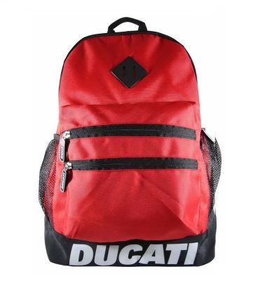 DUCATI กระเป๋าเป้สะพาบหลังดูคาติสีแดงDCt49 083