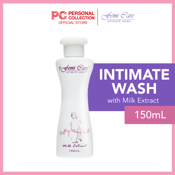 Femi Care Intimate Wash with Milk Extract 150ml Personal Collection