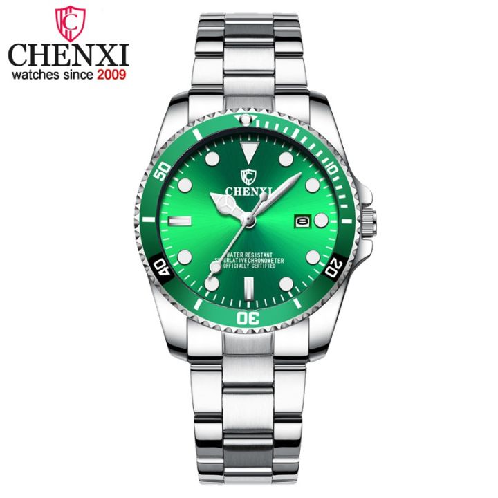 chenxi-แบรนด์แฟชั่นลำลองผู้หญิงดูโกลเด้นหรูหราควอตซ์นาฬิกาของผู้หญิงวันที่นาฬิกานาฬิกาข้อมือ-2020-ใหม่
