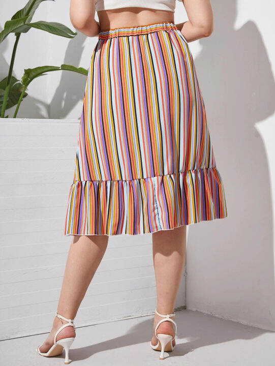 Plus size clearance midi skirt 6xl