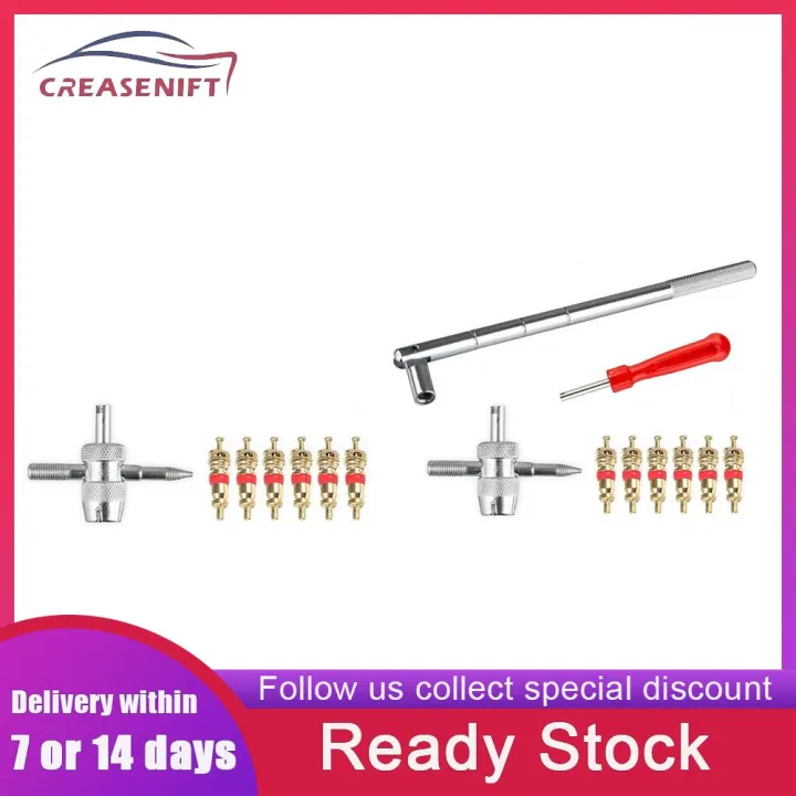 7/9cs Set Car Replacement Tire Tyre Valve Stem Core Part Practical for