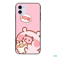 LE8สำหรับ iPhone 11 BY-DWZT ซิลิคอนนุ่มรูปแบบเคสโทรศัพท์เคส TPU