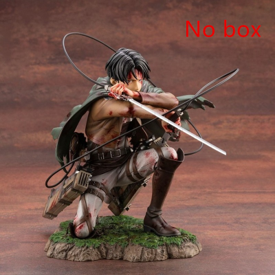 18cm Anime Attack on Titan Figure Levi Figurine Rival Ackerman Action Figures PVC Collection Model Toys Gifts