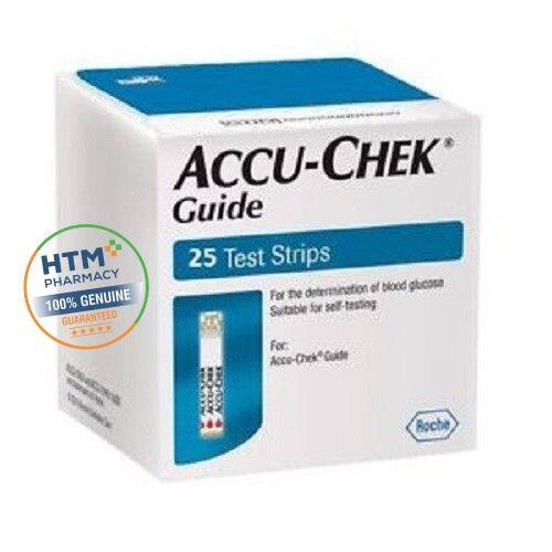 Accu-Chek Guide Strips 25's | Lazada