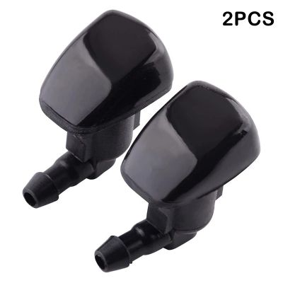 2Pcs Car Front Windshield Windscreen Washer Windshield Water Spray Wiper Nozzle Accessories for Toyota Sienna Corolla