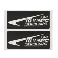 10 Sets of BL1830 Label Lithium Ion Battery 18V Sticker Label Suitable for Makita 18V Battery Logo