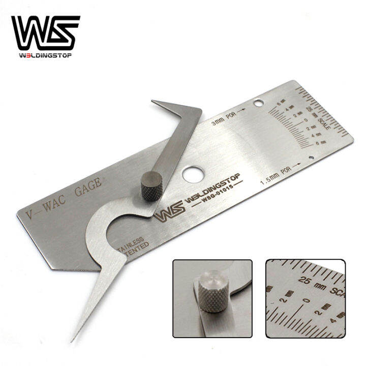 V Wac Welding Gauge Gage Weld Biting Edge Undercut Inspection Gage