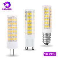 10pcslot G4 G9 E14 LED Bulb 3W 4W 5W 7W LED Lamp AC 220V LED Corn Bulb SMD2835 Replace 30W 40W 60W Halogen Chandelier Lights