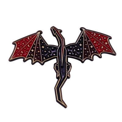 【CW】 Hard Enamel Pin Twilight Celestial Spooky Goth Witchy Badge for