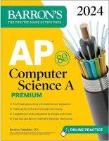 (C221) 9781506287911 AP COMPUTER SCIENCE A PREMIUM, 2024: 6 PRACTICE TESTS + COMPREHENSIVE REVIEW + ONLINE PRACTICE ผู้แต่ง : ROSELYN TEUKOLSKY