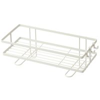 Waterproof Bathroom Metal Toilet Shelf Storage Rack Punch-free Shower Organizer Shampoo Container Wall Mounted