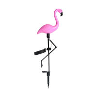 Solar Powered 13 Pcs Flamingo Lawn Lamp Waterproof Pathway Stake Lights For Outdoor Yard Walkway Patio Decoration