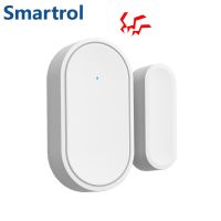 【LZ】▫✣  SMARTROL Door Window Sensor Detector Long Standby New Mini Wireless 433MhZ Smart Life Home Security Protection Alarm Accessories