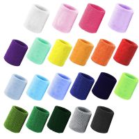 ❣✾ Cotton Wrist Support Band Wristband Sport Bracers Sweat Towel Cuff Tennis Wrist Guard Protector Strap Fitness Run Sweatband Gym