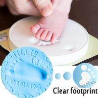 【Ready Stock】 ☃ C30 1 pack of 20g baby hand and foot print clay mold D8S3