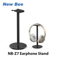 New Bee NB-Z7 Earphone Stand Headphone Stand With Non-slip Base Metal Aluminum Soft Tup Headphone Holder For All Size Headphones