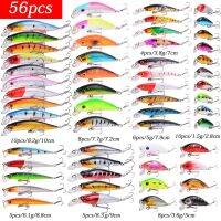 【hot】✲▲ Almighty Mixed Fishing Bait Set Wobbler Crankbait Swimbait with Treble Sea Tools Pesca Drop Shipping