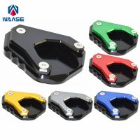 ☒☽Waase สำหรับ Kawasaki Ninja 250ขาตั้งด้านข้างขาตั้งด้านข้างของ400 Z400 2019 2020 2021 2022ขาตั้ง