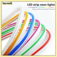 VERMILL DC 12V ยืดหยุ่นได้ ป้ายโฆษณา แสงนีออน ท่อซิลิโคน กันน้ำ แถบ LED