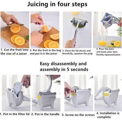 Manual Juicer Pomegranatr Press Lemon Sugar Can