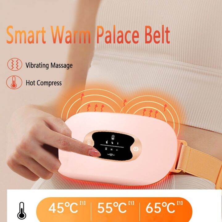 smart-warm-palace-belt-menstrual-heating-pad-waist-hot-compress-period-cramps-massager-back-abdominal-menstrual-relief-pain-pad