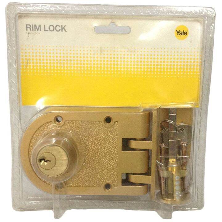ORIGINAL YALE ( DOUBLE ) rim lock dead bolt V1981/4 GL RIMLOCK