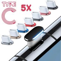 5/1Pcs Type C Anti Dust Plugs Metal USB C Port Caps Protectors for Samsung Xiaomi Huawei Charging Port Dust Cover Caps