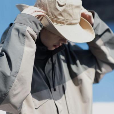 Bucket Hat Men Outdoor Fishing Hiking Beach Hats Mesh Cap Large Sun Breathable Brim Wide Anti UV N0T8