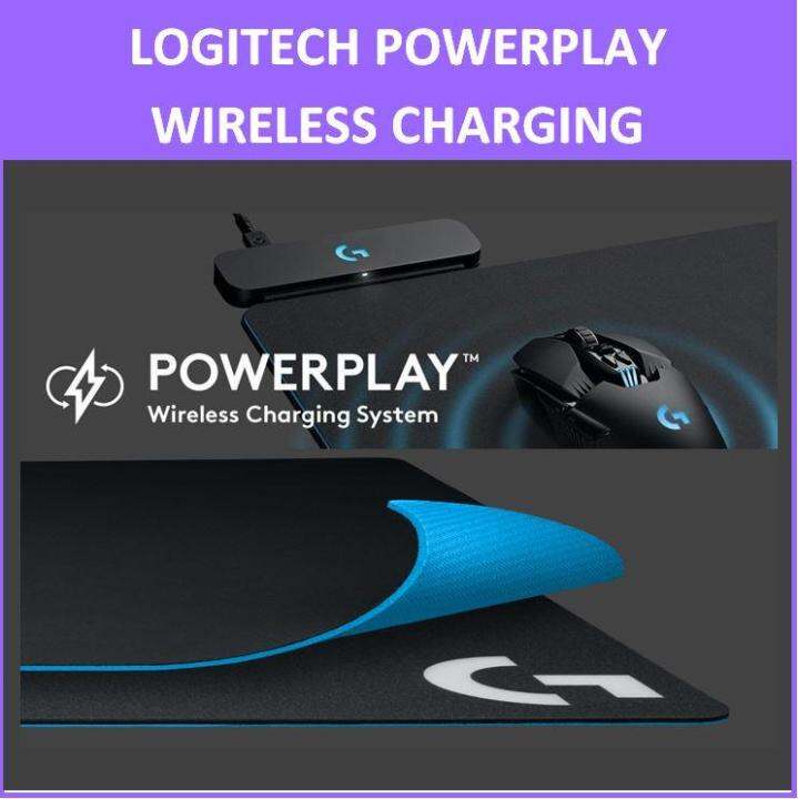 Logitech G Powerplay Wireless Charging System with Lightspeed Receiver ...