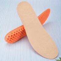 【A Creatively060】 HighNaturalMemory Foam เพิ่มพื้นรองเท้ายกสูง15-35เพิ่มส้น Insoles คู่สูงสำหรับผู้ชายและผู้หญิง