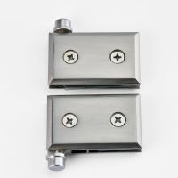 Bilateral Clip Home Easy Install Glass Clamp Zinc Practical Durable Cabinet Door Hinge Bathroom Furniture Cupboard