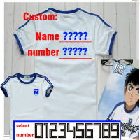 Men women football t-shirts Captain Tsubasa Tsubasa Ozora cosplay Jerseys Fashion Japan cotton children Youth soccer t shirt