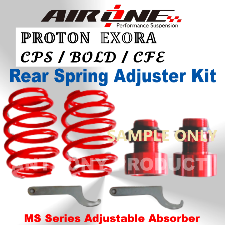 Proton EXORA cps bold cfe REAR Coil Spring Adjustable Kit Adjust