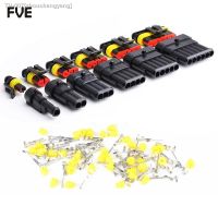 ✿ 2pin Waterproof Automotive Connector 1/2/3/4/5/6 pin HID Plug Socket Male And Female Connector For Car Motorcycle