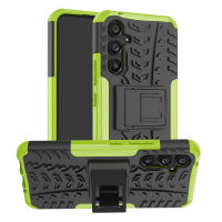 เคส Samsung M23 Case หรูหรา PC + TPU Stand Armor ShockProof