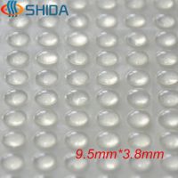 Wholesale 1000PCS 9.5mmx3.8mm Clear Soft 3M Self Adhesive Rounded Silicone Rubber Feet PadsAnti Slip Sticky Shock Absorber Pads