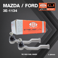 ลูกหมากคันชักใน MAZDA / FORD FAMILIA 1200 ปี 1970-1772 มาสด้า แฟมมิเลีย / 3E-1134 / ยี่ห้อ 333 (1คู่ 2 ตัว) TIE ROD END, INNER (ซ้าย / ขวา)