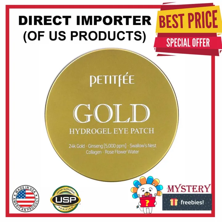 Petitfee Gold Hydrogel Eye Patch 60 pcs. Lazada PH