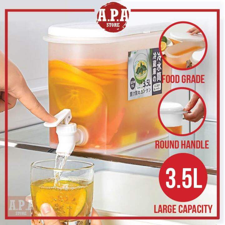APA Cold Water Kettle Beverage Dispenser Citrus Fruit Juicer Water