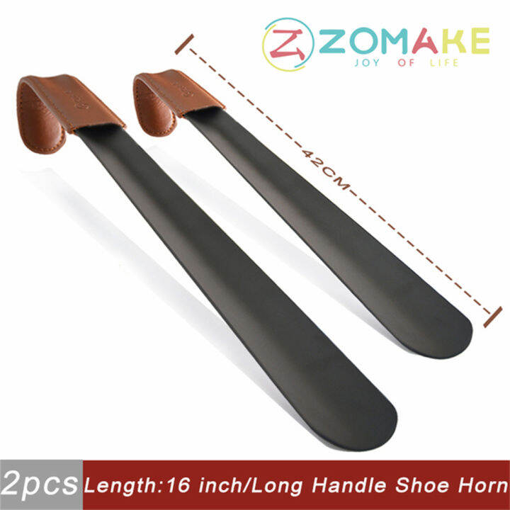 ZOMAKE Shoe Horn Professional long Shoe Lifter 42cm Long Handled Shoe ...