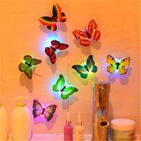 Led Night Light Decorative Lamps Beautiful Butterfly Child Nightlight Ideal Room Decorations For Girls Bedroom Bathroom Night Lights