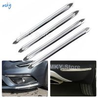 4Pcs Universal Auto Car Body Bumper Guard Protector Sticker Silver Anti-rub Bar Strip Car Bumper Strips Anti-collision Wholesale Car Door Protection