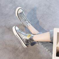 ﺴ▬  The new spring and autumn 2023 web celebrity flat silver high tide for shoes womens round head movement leisure leather face plate