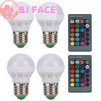 【✅COD】BJ FACE RGB Bulbs Safety หลอดไฟ E27 อายุการใช้งานยาวนานสีประหยัดพลังงานประสิทธิภาพสูง