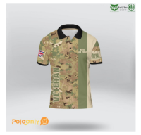 2023 New 2023 new style veteran army high-quality fully sublimated high-quality polo customized series 37 Size：s-6xl Summer Popular